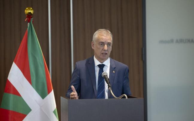 Comparecencia de Iñigo Urkullu este martes desde Japón.