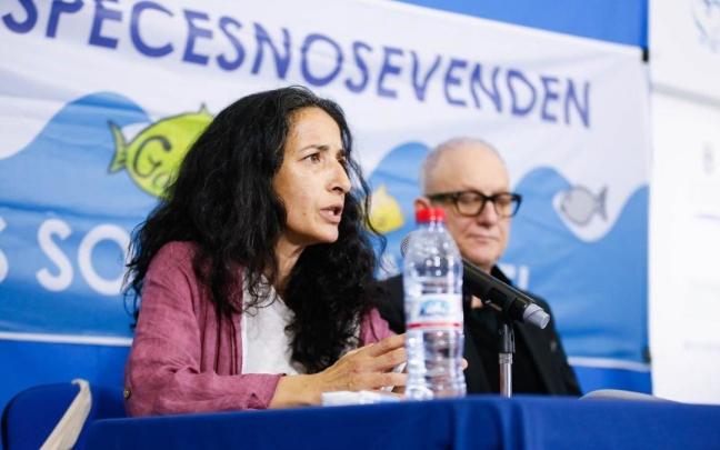 La madre del niño Gabriel Cruz, Patricia Ramírez.