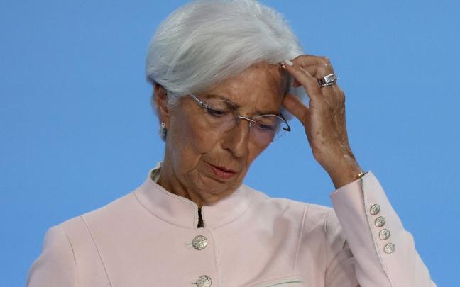Christine Lagarde, presidenta del BCE. Christine Lagarde, presidenta del BCE.