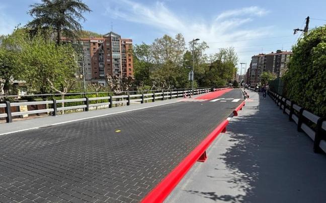 La reurbanización de la calle Txomin Egileor ya ha finalizado