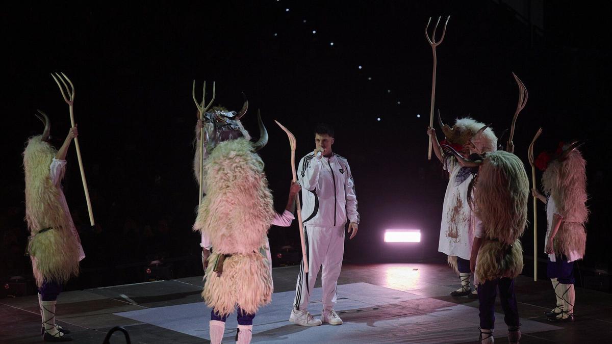 Zetak en su espectáculo 'Mitaroa'