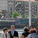 Rodaje de una película en Bilbao