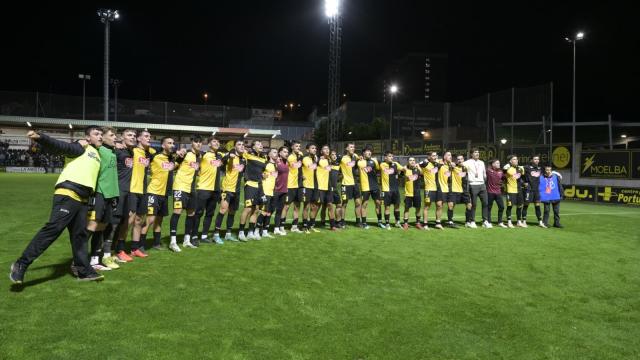 La plantilla del Portu busca otra campanada copera ante su gente. / GAZIKA PORTILLO