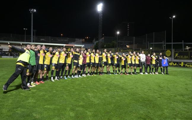 La plantilla del Portu busca otra campanada copera ante su gente. / GAZIKA PORTILLO