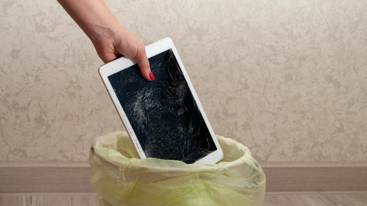 Deshacerse de los dispositivos realmente irrecuperables debe hacerse correctamente para evitar contaminar.