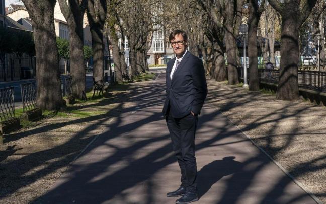 Salvador Illa, líder del PSC y exministro de Sanidad.