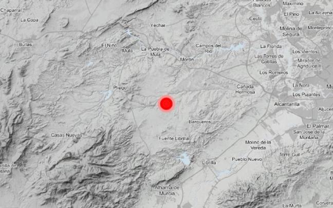 El fuerte temblor que ha despertado la preocupación en Murcia.