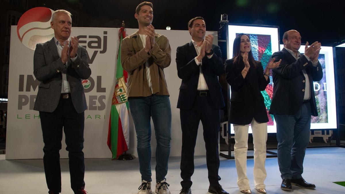 El PNV arranca su campaña electoral en Gasteiz