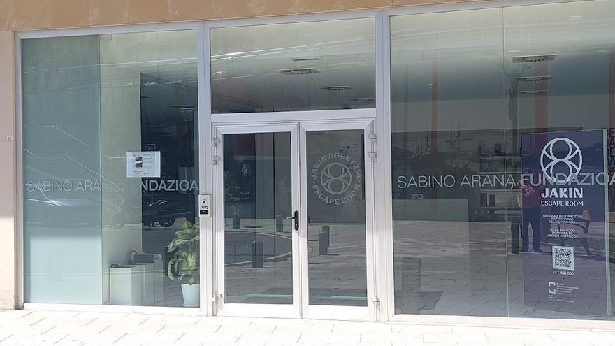 Entrada de Sabino Arana Fundazioa en Bilbao