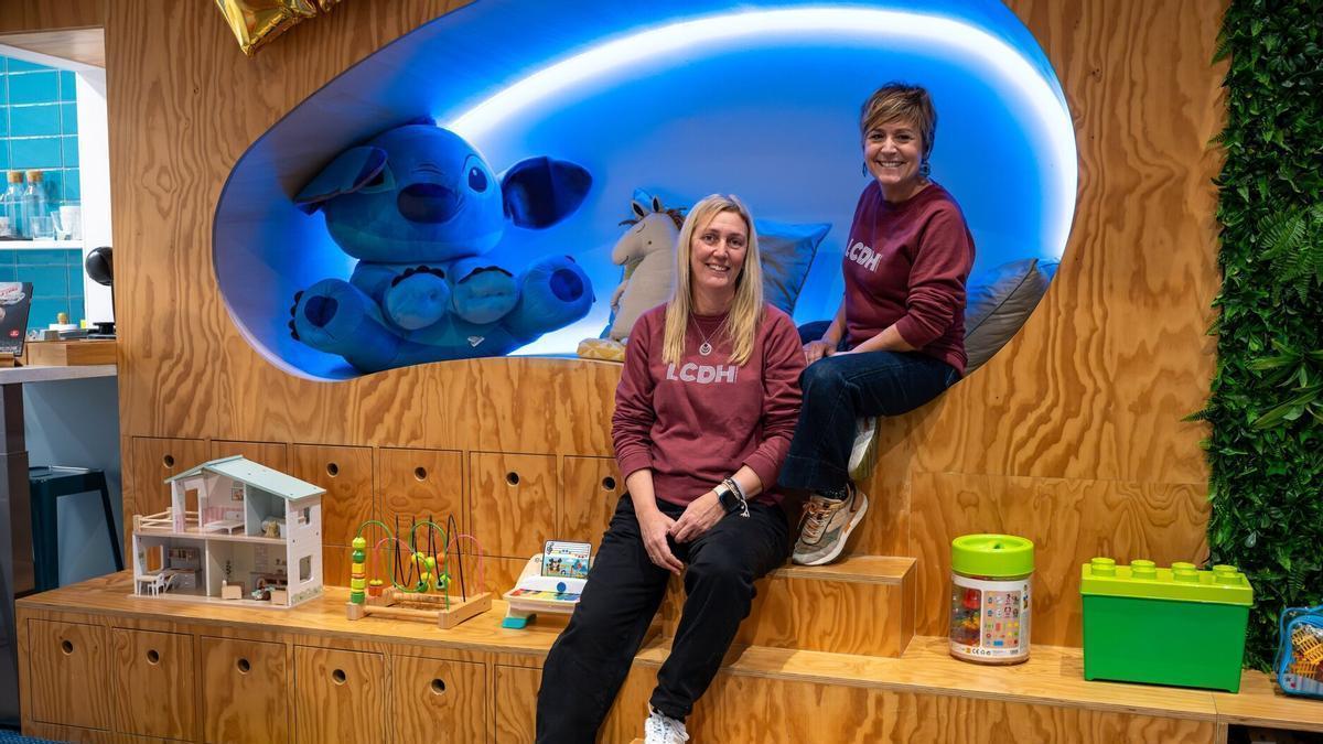 Susana del Amo reivindica el espacio Gunea para los niños y adolescentes afectados por el cáncer infantil y sus familias.