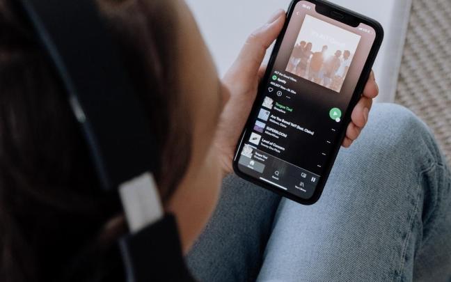 Un usuario de Spotify. Un usuario de Spotify.