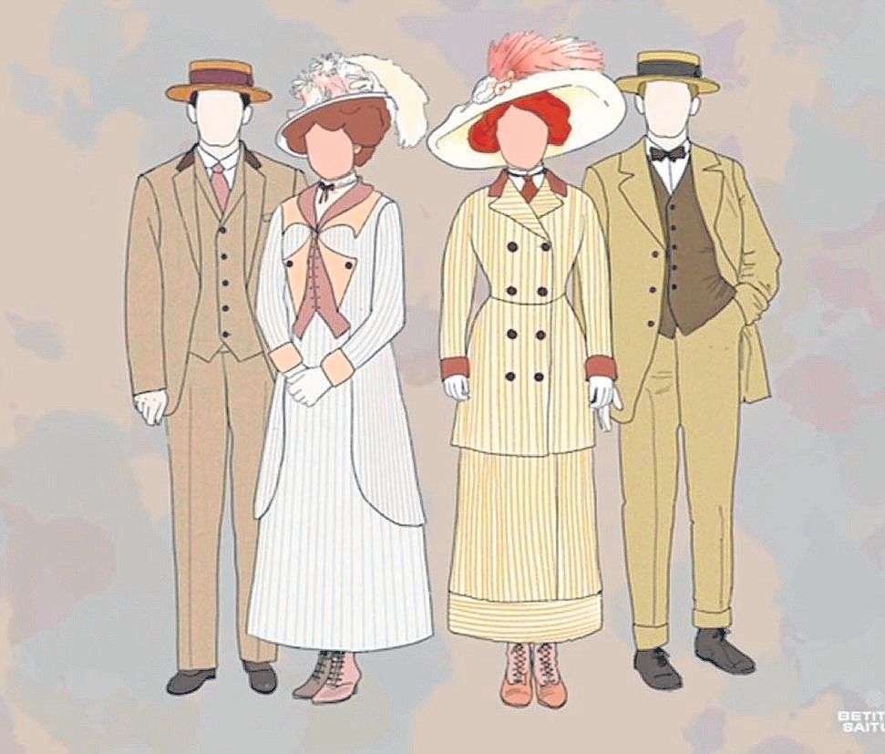 ‘Cosi Fan Tutte’ operako pertsonaien bozetoak.