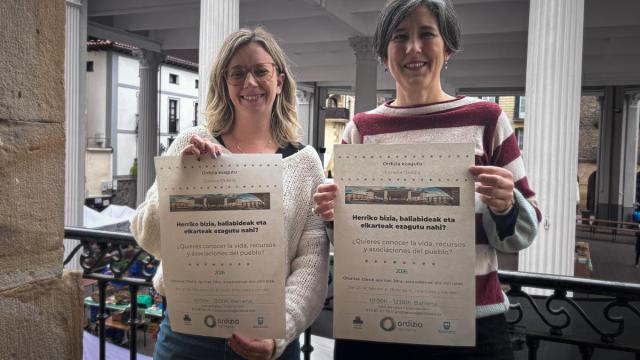 Presentación del programa 'Conoce Ordizia'