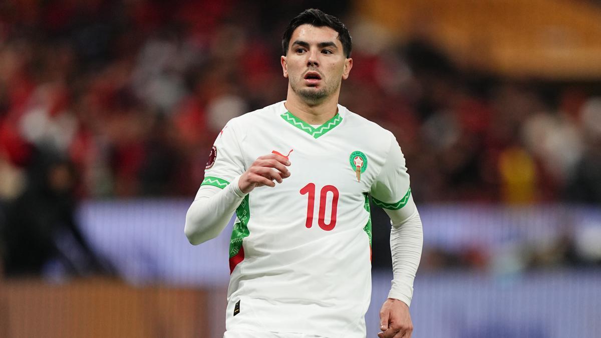 El futbolista de la selección marroquí, Brahim Díaz.