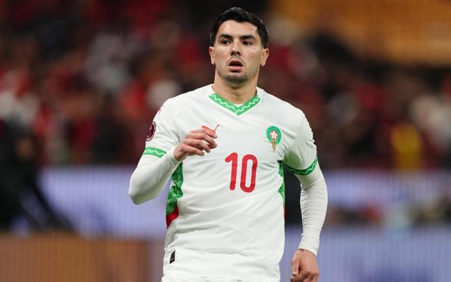 El futbolista de la selección marroquí, Brahim Díaz.