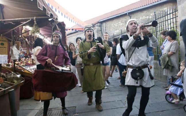 Imagen de una edición anterior del Mercado Medieval. Foto: Pilar Barco Imagen de una edición anterior del Mercado Medieval. Foto: Pilar Barco