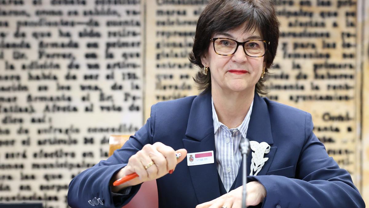 La presidenta de la Comisión Nacional de los Mercados y la Competencia (CNMC), Cani Fernández.