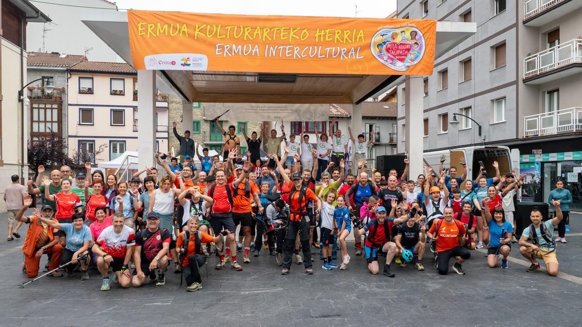 En imágenes. Reto solidario: Monte Urko, emotivo e inclusivo III Memorial Javi Alberdi