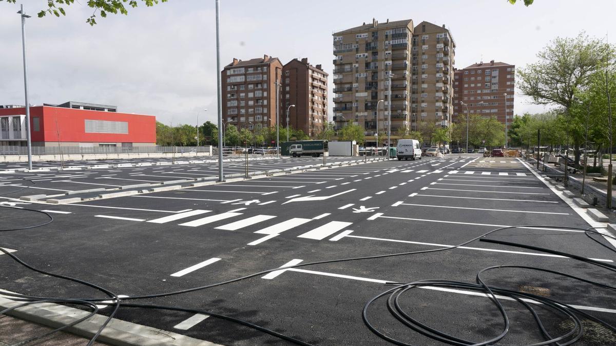 Parkin de Lakua-Arriaga, ubicado junto al lugar de los hechos ALEX LARRETXI