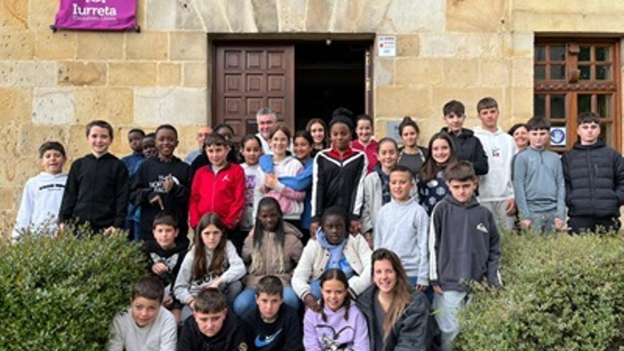 Alumnos de Iurreta celebran el Foro municipal de Agenda 2030 Escolar