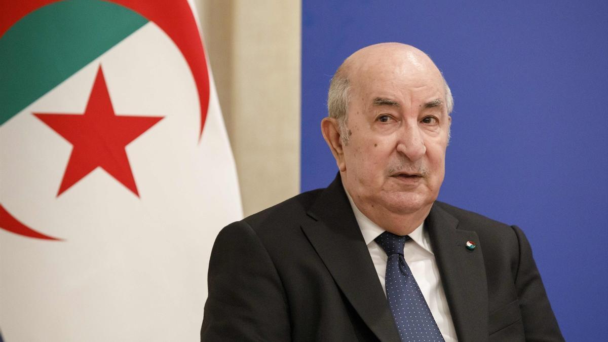 Abdelmajid Tebboune, presidente de Argelia