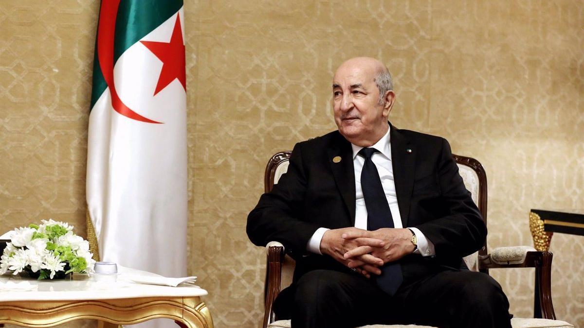 El presidente de Argelia, Abdelmajid Tebboune