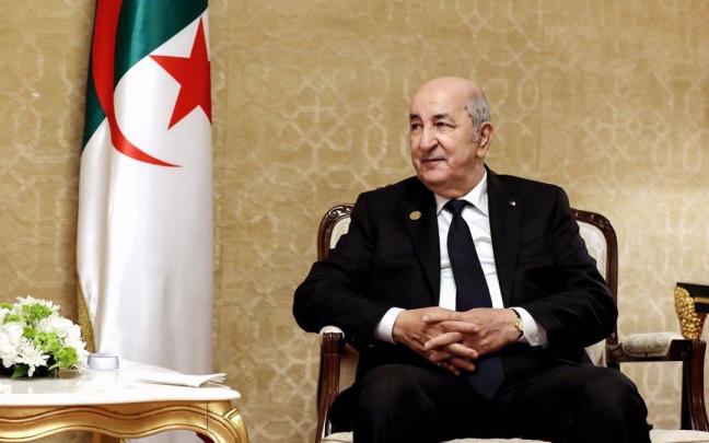 El presidente de Argelia, Abdelmajid Tebboune