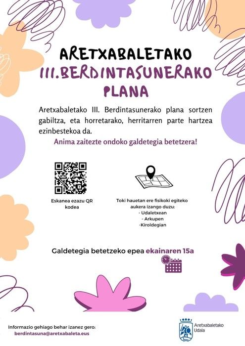 El cuestionario se podrá rellenar hasta el 15 de junio.