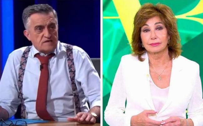 El Gran Wyoming y Ana Rosa Quintana, en imágenes de esta semana. / La Sexta / Telecinco El Gran Wyoming y Ana Rosa Quintana, en imágenes de esta semana.