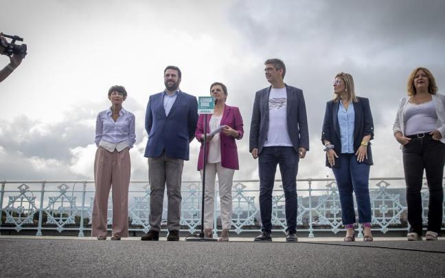 Presentación de la plancha de EH Bildu para el Congreso por Gipuzkoa para las elecciones del próximo 23J
