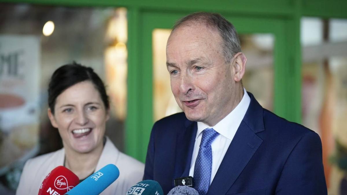 El ministro de Exteriores y Defensa, Micheál Martin