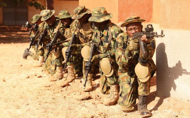 El ejercito de Nigeria en una foto de archivo