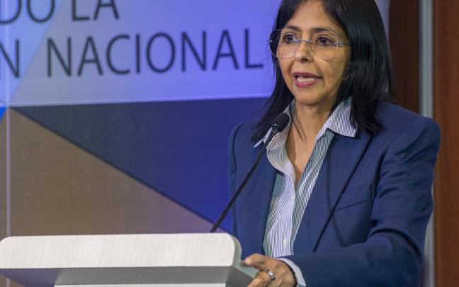 Delcy Rodríguez, en una imagen de archivo.