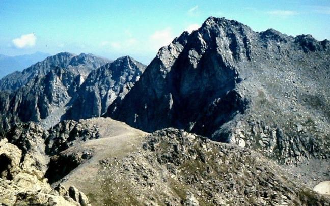 Imagen del Pic de Peguera, donde se ha producido el accidente.