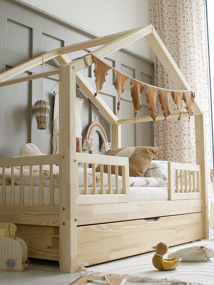Una 'cama casita o nido'.
