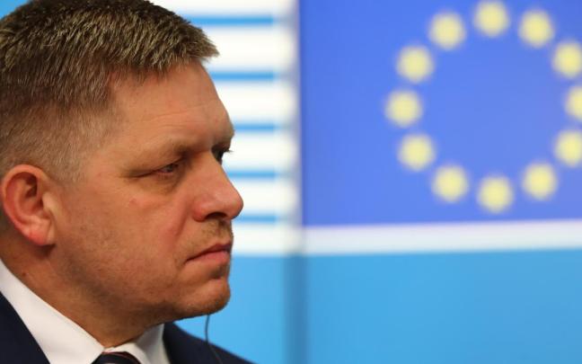 Robert Fico, en una imagen de archivo. Robert Fico, en una imagen de archivo.