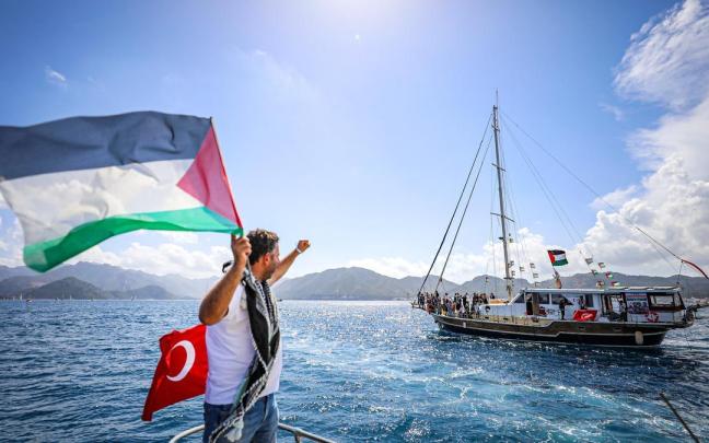 Una imagen de Global Sumud Flotilla.