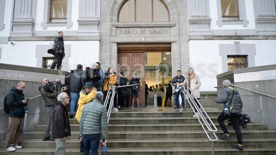 Entrada la Audiencia Provincial de A Coruña