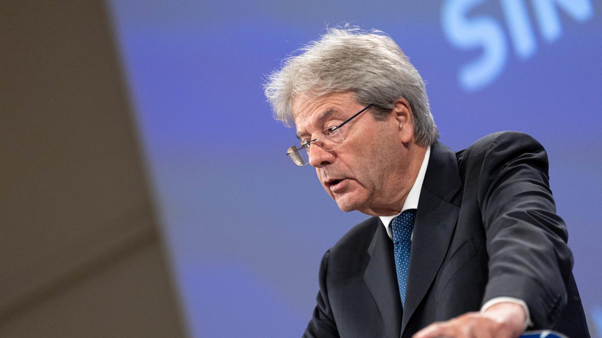 Paolo Gentiloni, comisario europeo de Economía.