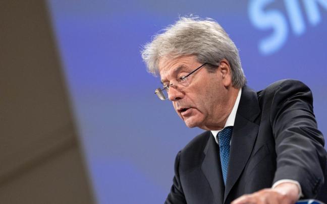 Paolo Gentiloni, comisario europeo de Economía.
