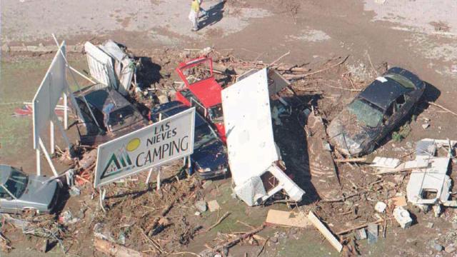 Imagen de archivo de la tragedia de Biescas.