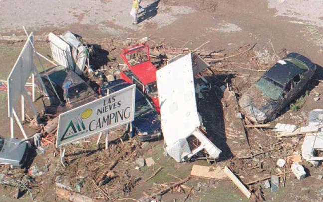Imagen de archivo de la tragedia de Biescas.