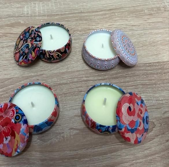 Los recipientes tienen que ser aptos para poder montar las velas.