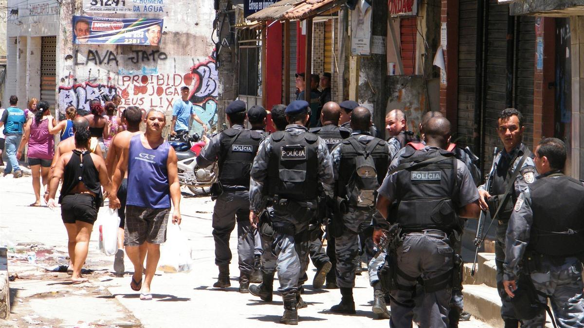 Policías brasileños, en una imagen de archivo.