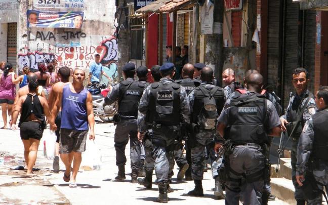 Policías brasileños, en una imagen de archivo.