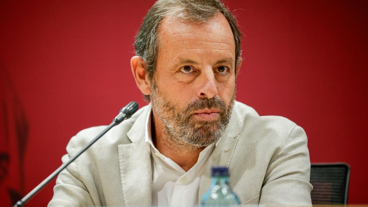 El expresidente del FC Barcelona Sandro Rosell.