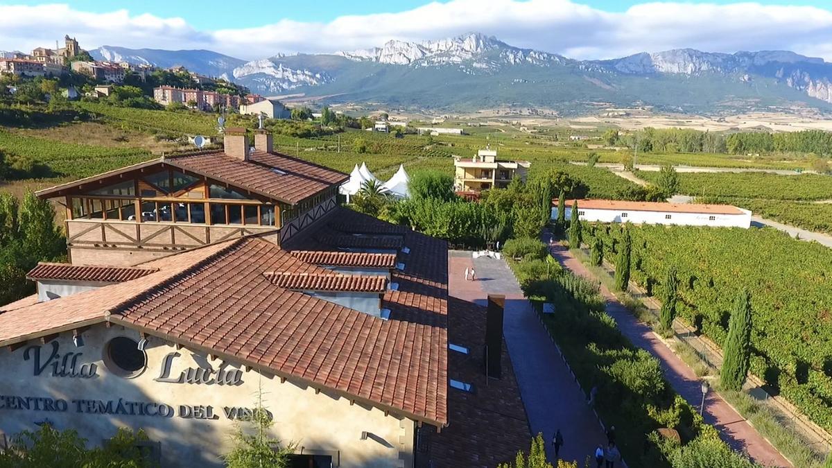 Instalaciones del espacio gastronómico Villa Lucía en Laguardia