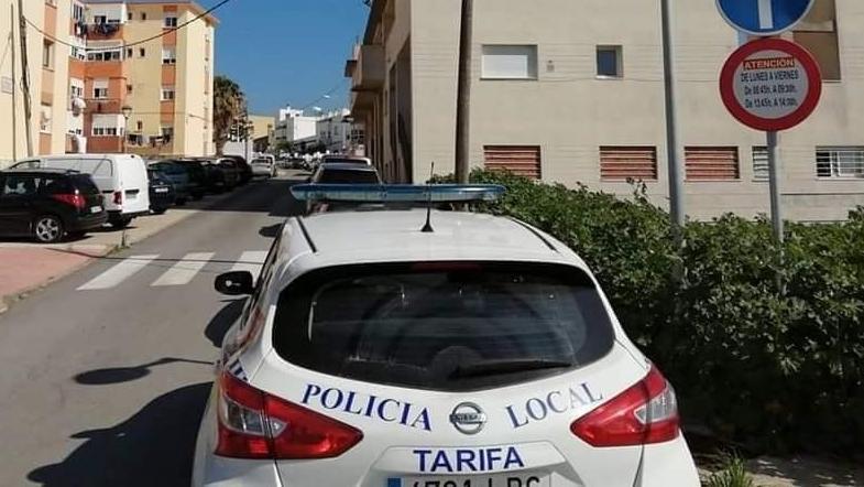 Vehículo de la Policía Local de Tarifa (Cádiz).
