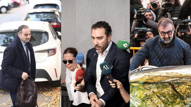 José Luis Ábalos, Víctor de Aldama y Koldo García