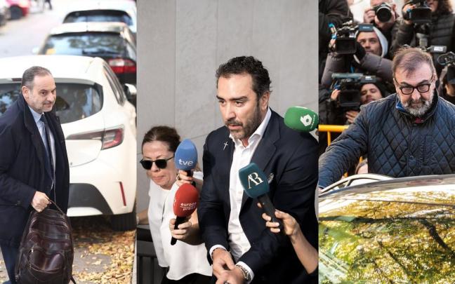 José Luis Ábalos, Víctor de Aldama y Koldo García